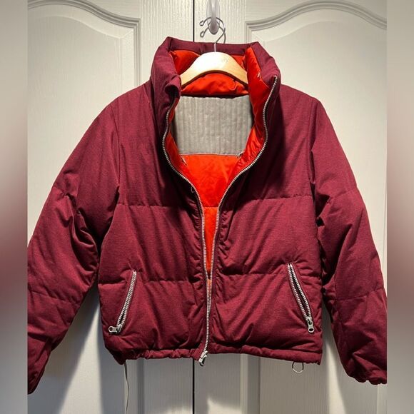 Blanc Noir Women's Reversible Puffer Jacket - Picture 6 of 7